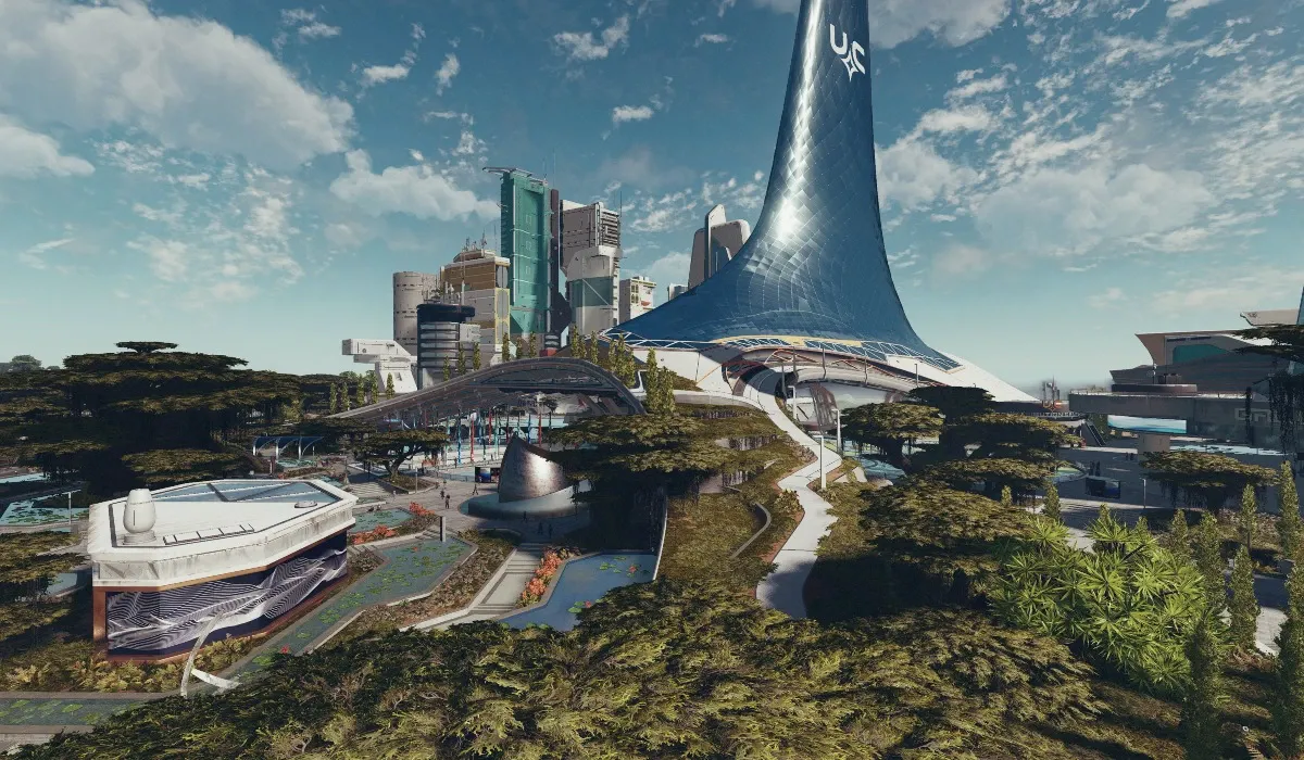 Starfield New Atlantis is the Biggest City Bethesda Has Ever Built