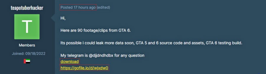 GTA 6 gameplay videos leaked by user on GTAForums