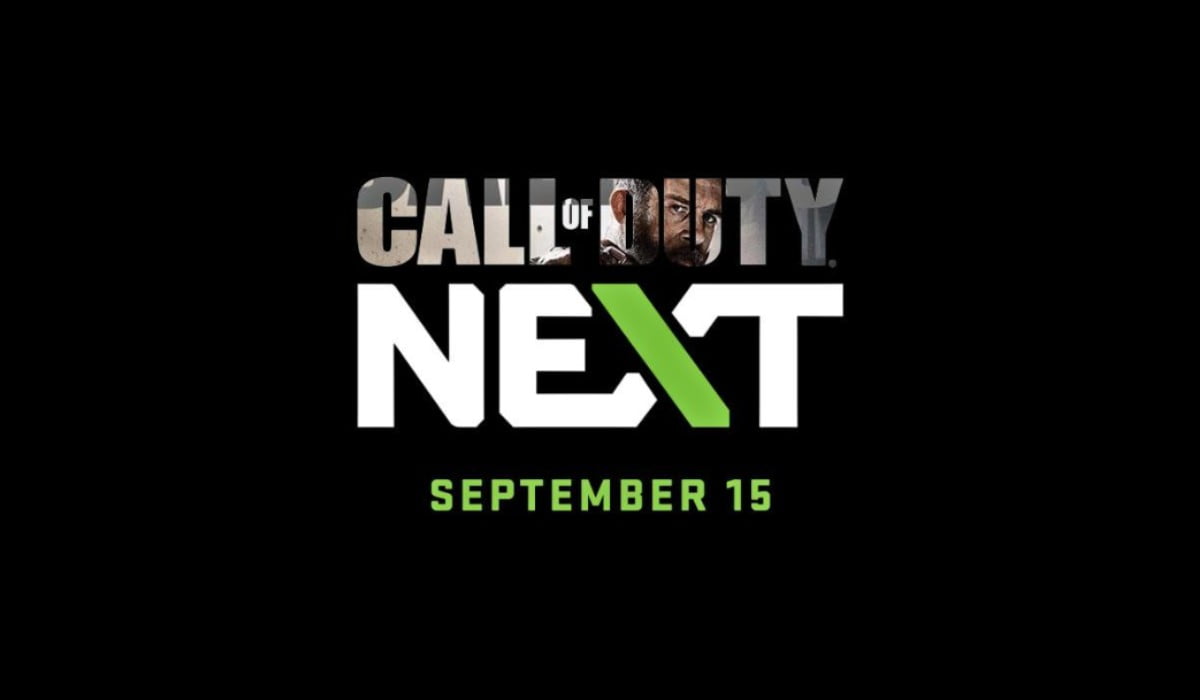 On September 15, Call of Duty Next Showcase Will Take Place