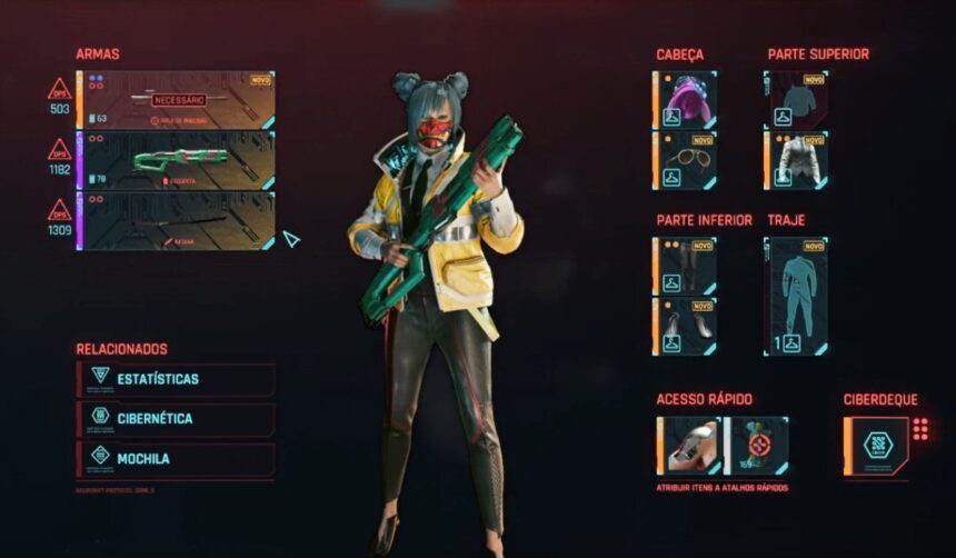 Rebecca's Shotgun in Cyberpunk 2077 Can Prevent from Fall Damage