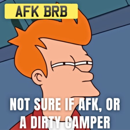 New to FPS Games… results to camping