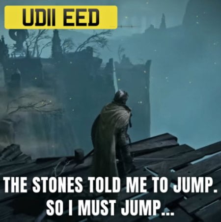 The Stones Told Me To Jump, So I Must Jump...
