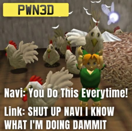 Shut Up Navi I Know What I'm Doing Dammit!!!