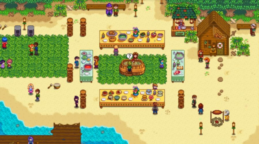 Stardew Valley Luau Festival