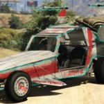 Space Docker buggy which unlocks after collecting all GTA 5 Spaceship Parts