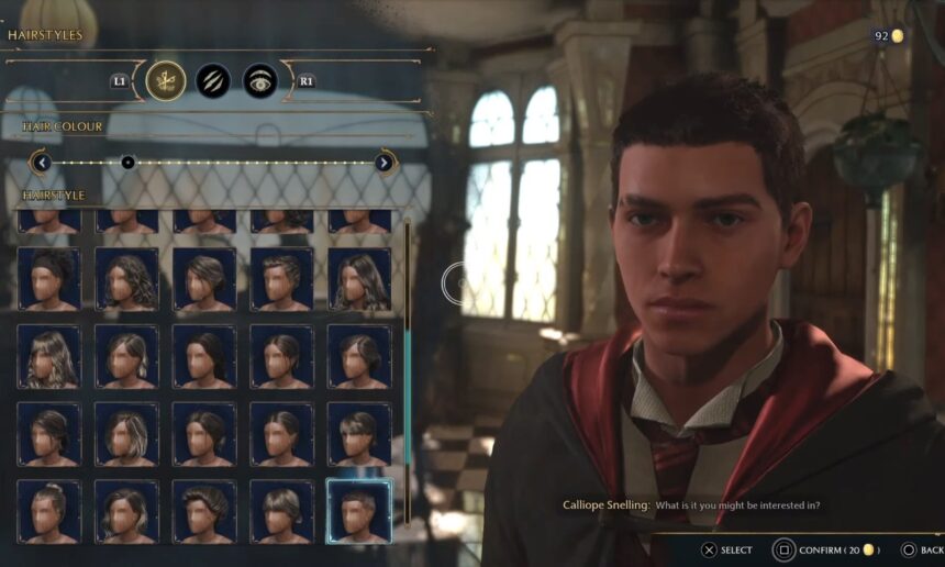 Hogwarts Legacy: How to Change Character Appearance