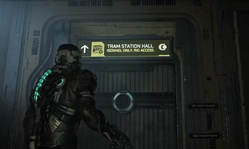 Cargo Bay of the Hangar Tram Control in Dead Space