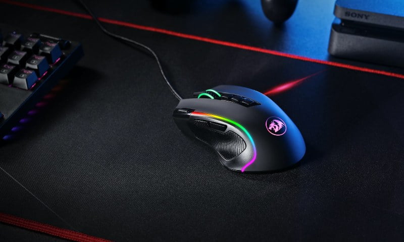 RGB Gaming Mouse on the Table