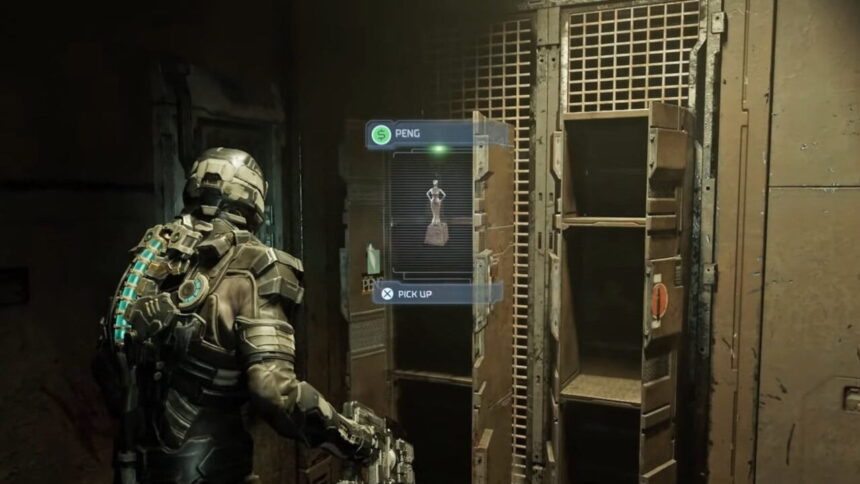 How to Find the Dead Space Peng Treasure Statue