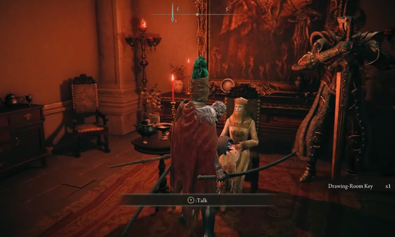 Conversation with Tanith in Elden Ring