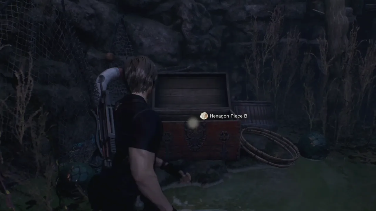 Hexagon Piece B location in Resident Evil 4 Remake
