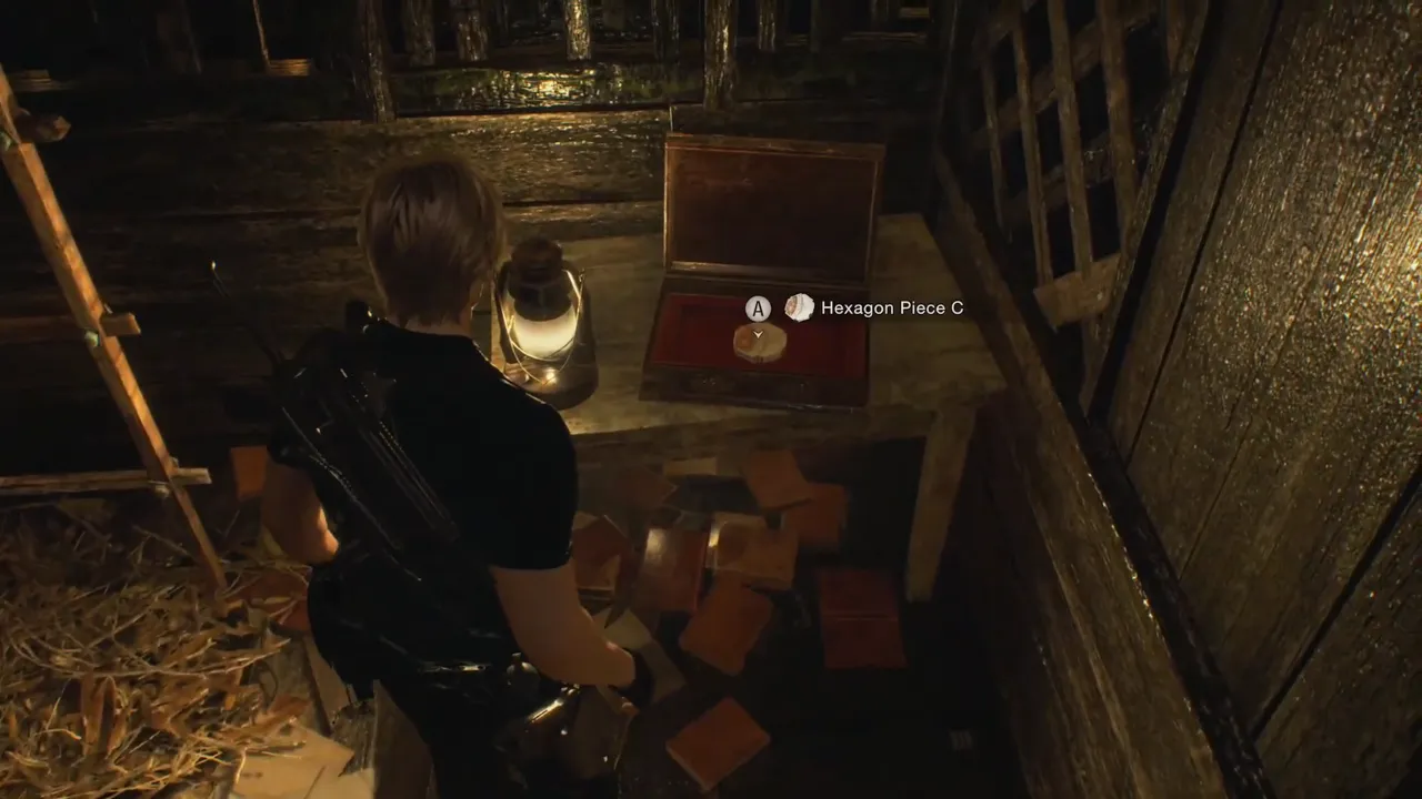 Hexagon Piece C location in Resident Evil 4 Remake