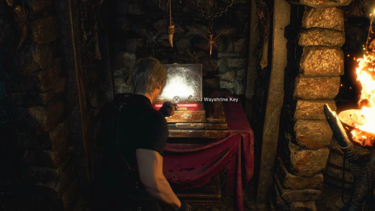 Where to Find Old Wayshrine Key Resident Evil 4 Remake