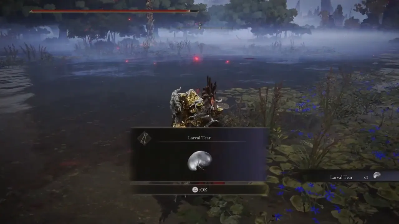 Elden Ring Liurnia of the Lakes Larvel Tear location