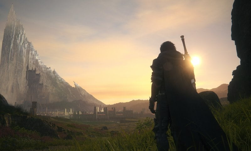 A beautiful scene of Final Fantasy 16