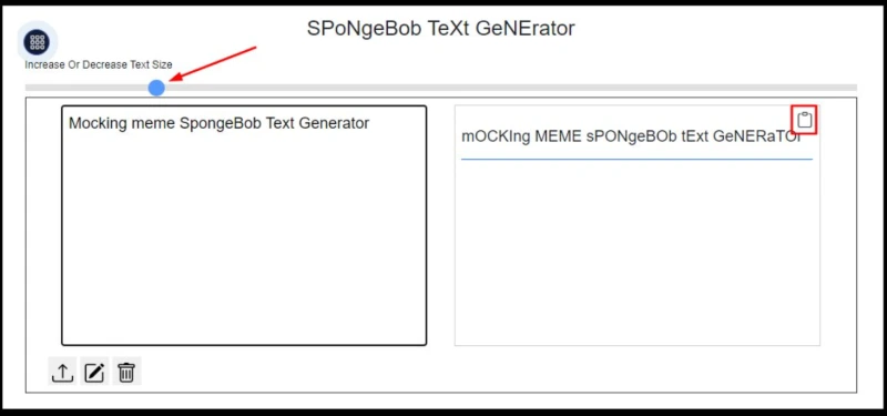 Copy your generated text and use in your games or other places