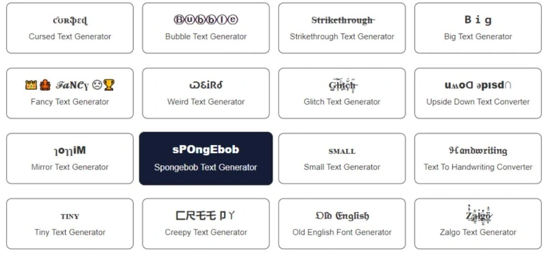 Select font style