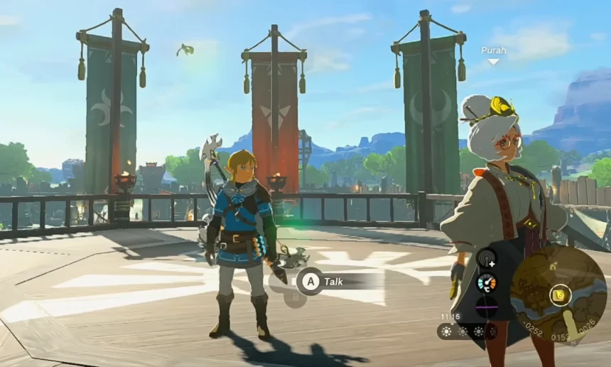 Stormy Thunderhead Isles in Zelda TOTK