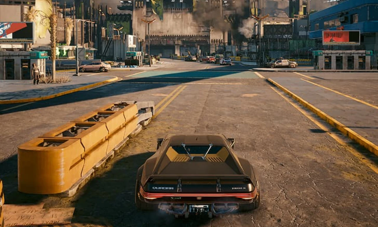 Dogtown City in "Cyberpunk 2077: Phantom Liberty" is a sprawling, chaotic metropolis brimming with neon lights, mega-corporations, and a gritty underworld where danger and opportunity lurk around every corner.