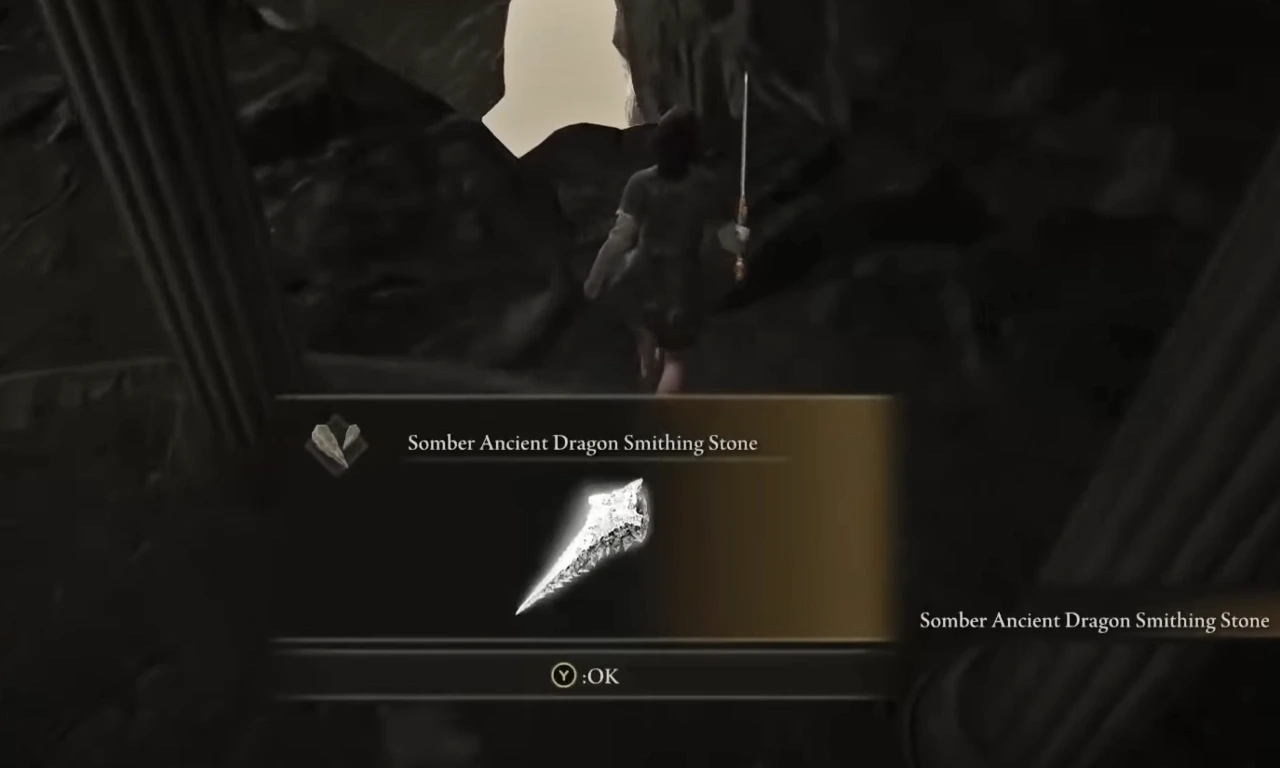 Elden Ring Somber Ancient Dragon Smithing Stones