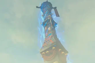 The Legend of Zelda Tears of the Kingdom Gerudo Canyon Skyview Tower