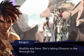 Sargon, the new hero, in action in Prince of Persia: The Lost Crown