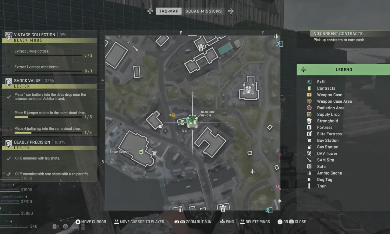 CoD DMZ Ashika Science Center Map Location