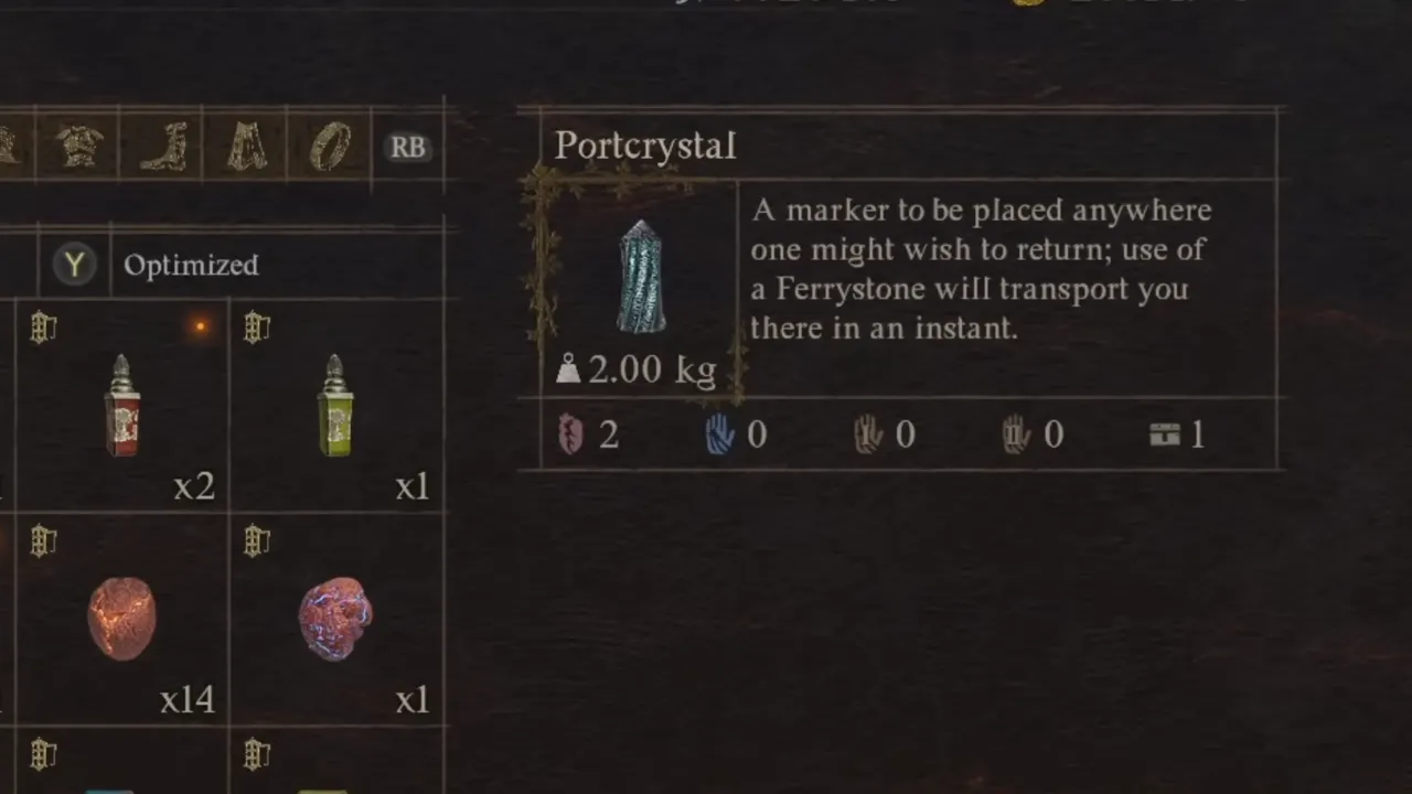 Dragon's Dogma 2 Portcrystal