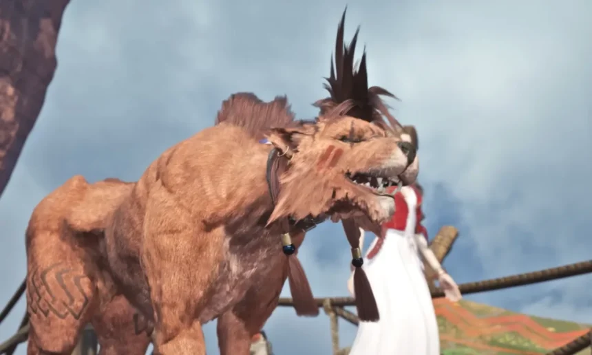 Final Fantasy 7 Rebirth Red XIII Cat Glitch