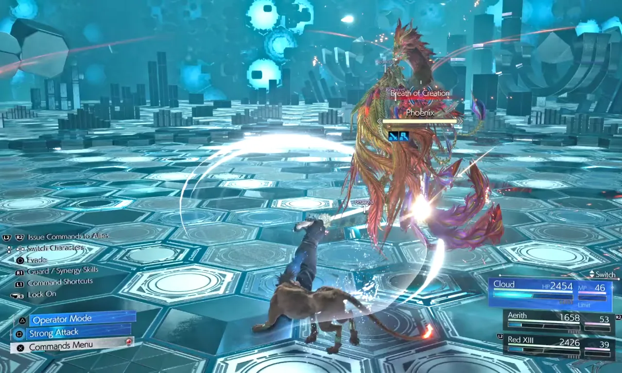 Phoenix's Breath of Creation Attack