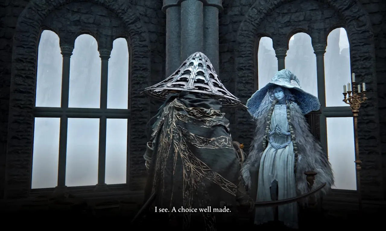 Talking with Ranni the Witch