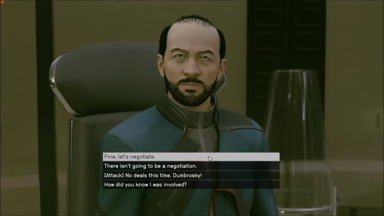 Starfield - Kill or Spare Larry Dumbrosky