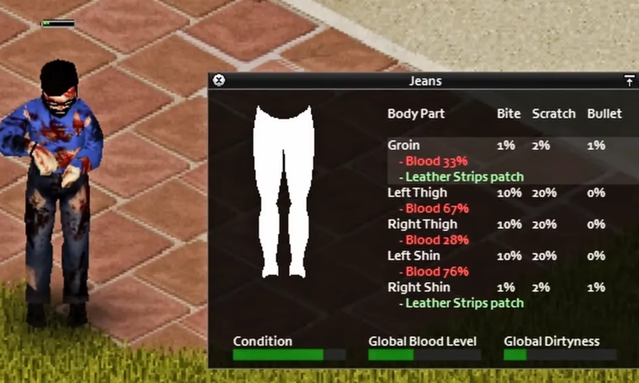 Use the best gear and wear proper dress to avoid Zombie damage.