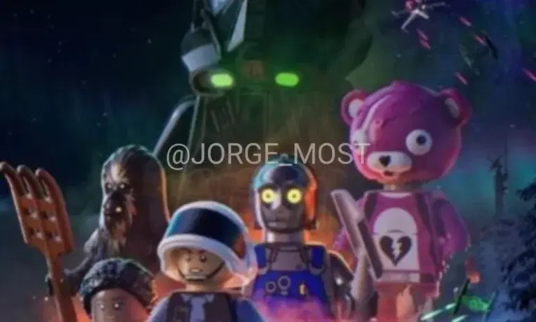 LEGO Star Wars characters in Fortnite game