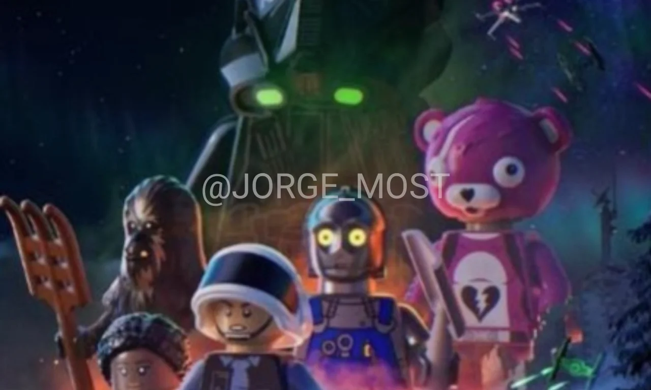 LEGO Star Wars characters in Fortnite game