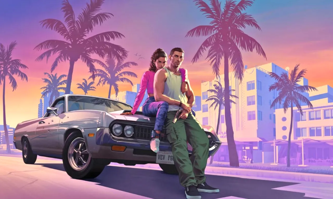 Lucia and Jason - GTA 6 Poster