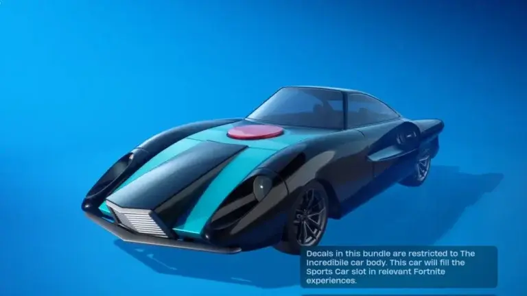 Fortnite The Incredibile Car Body