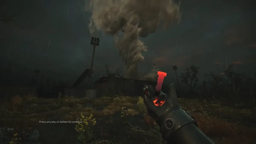 Stalker 2 Weird Bolt Artifact in Tornado Anomaly