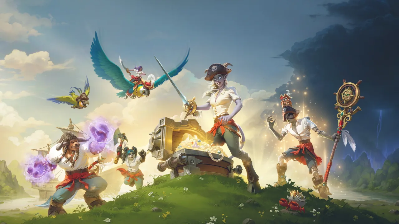 World of Warcraft Plunderstorm Poster