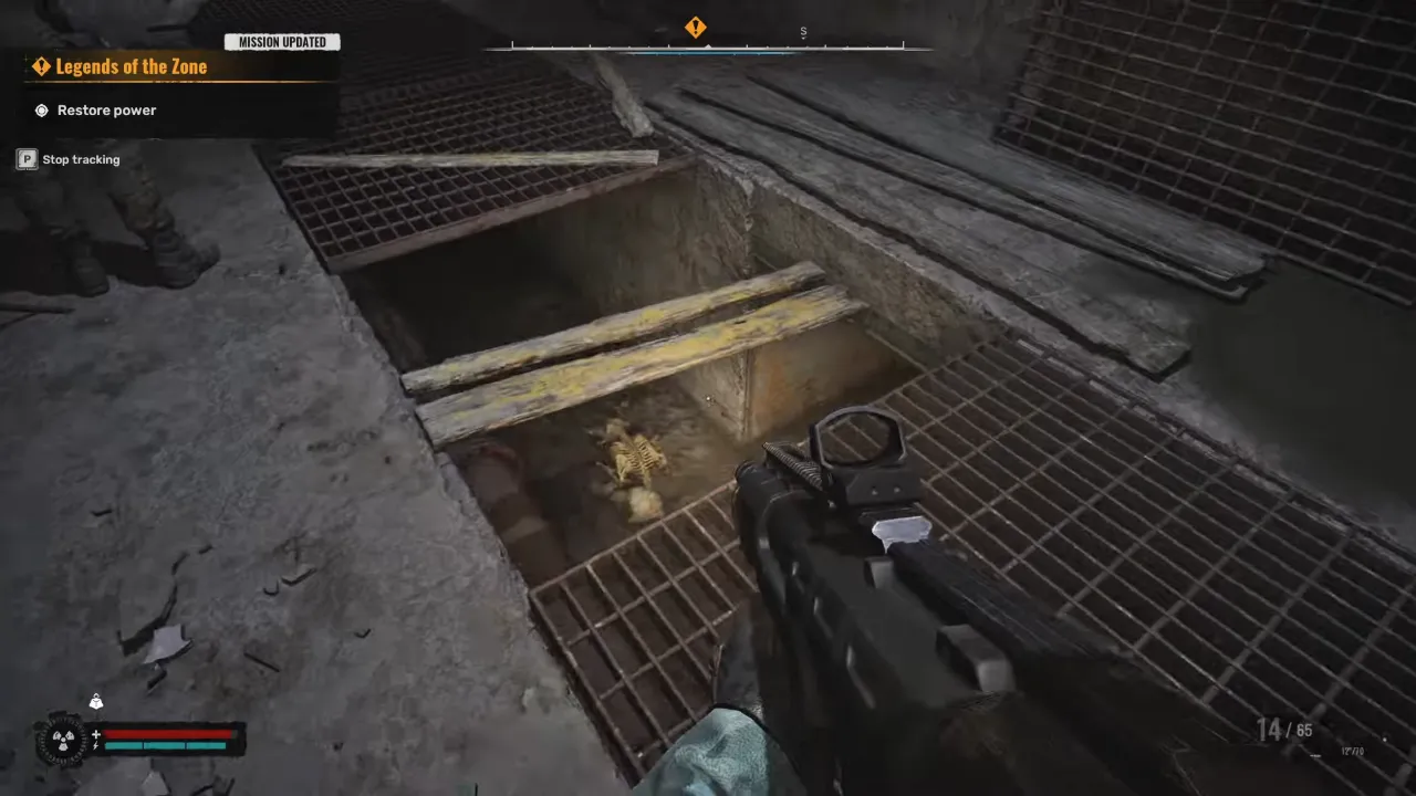 Meeting Dark inside facility.