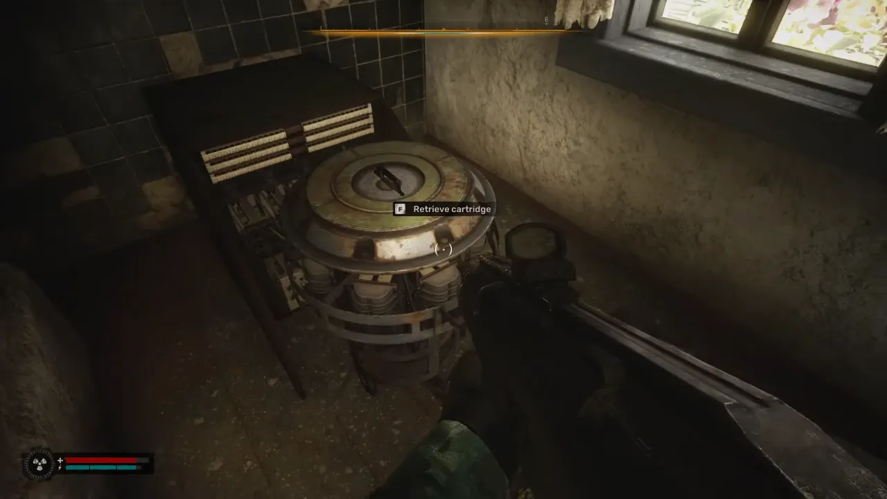 Retrieving Cartridge in the house in Legends of the Zone in STALKER 2