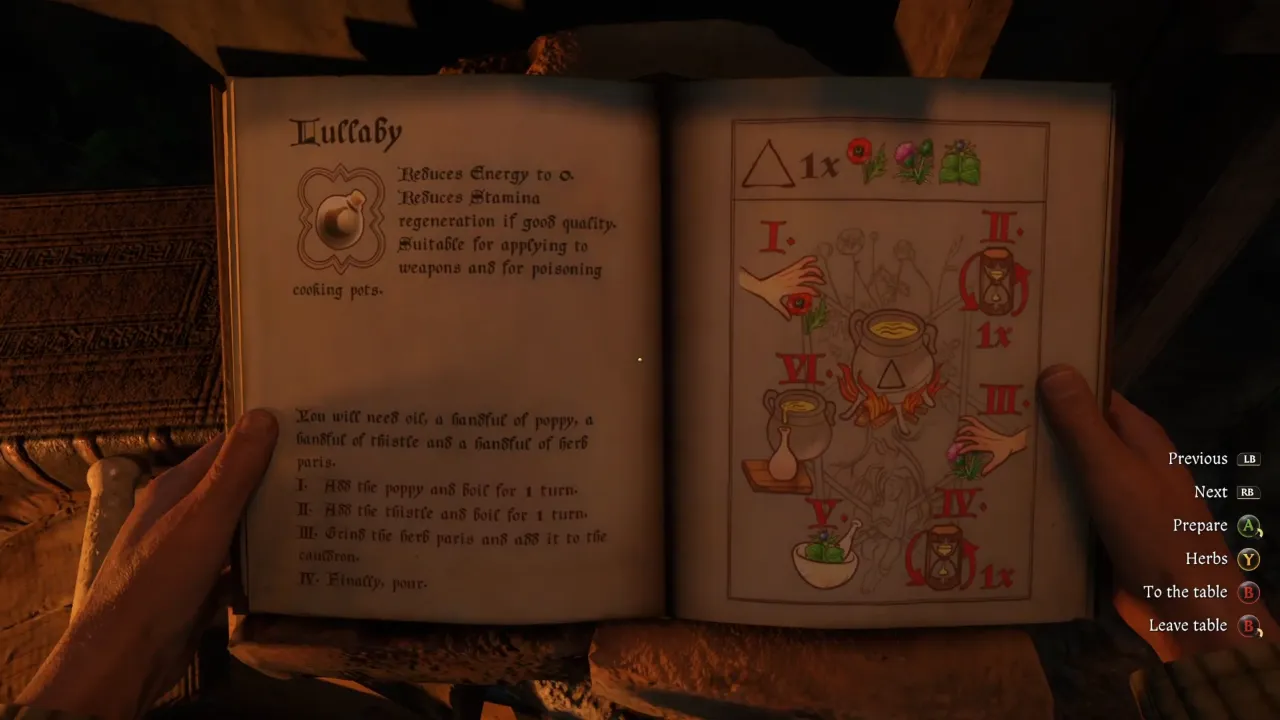 Lullaby Potion Recipe - Mice Side Quest Guide in Kingdom Come Deliverance 2