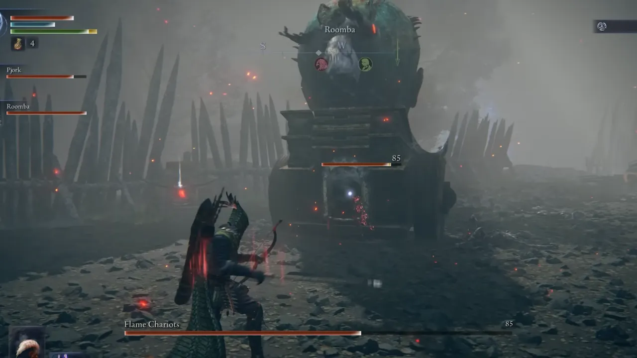 Elden Ring Nightreign boss fight scene