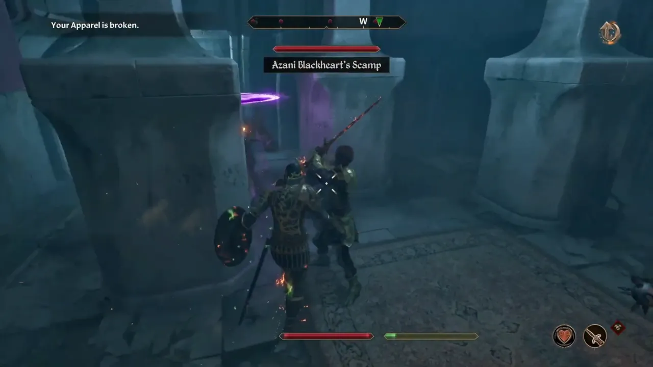 Oblivion Remastered Azani Blackheart fight