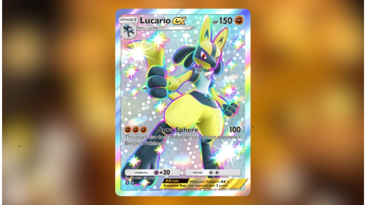 Pokémon TCG Pocket Lucario ex
