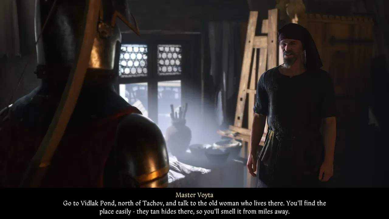 Kingdom Come: Deliverance 2 Source of Inspiration Walkthrough - Talking to Master Voyta
