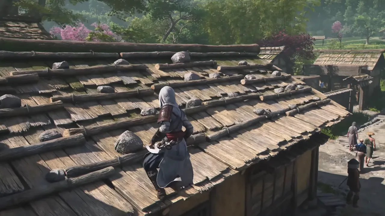 New parkour system image Ubisoft introduced in Assassin's Creed Shadows