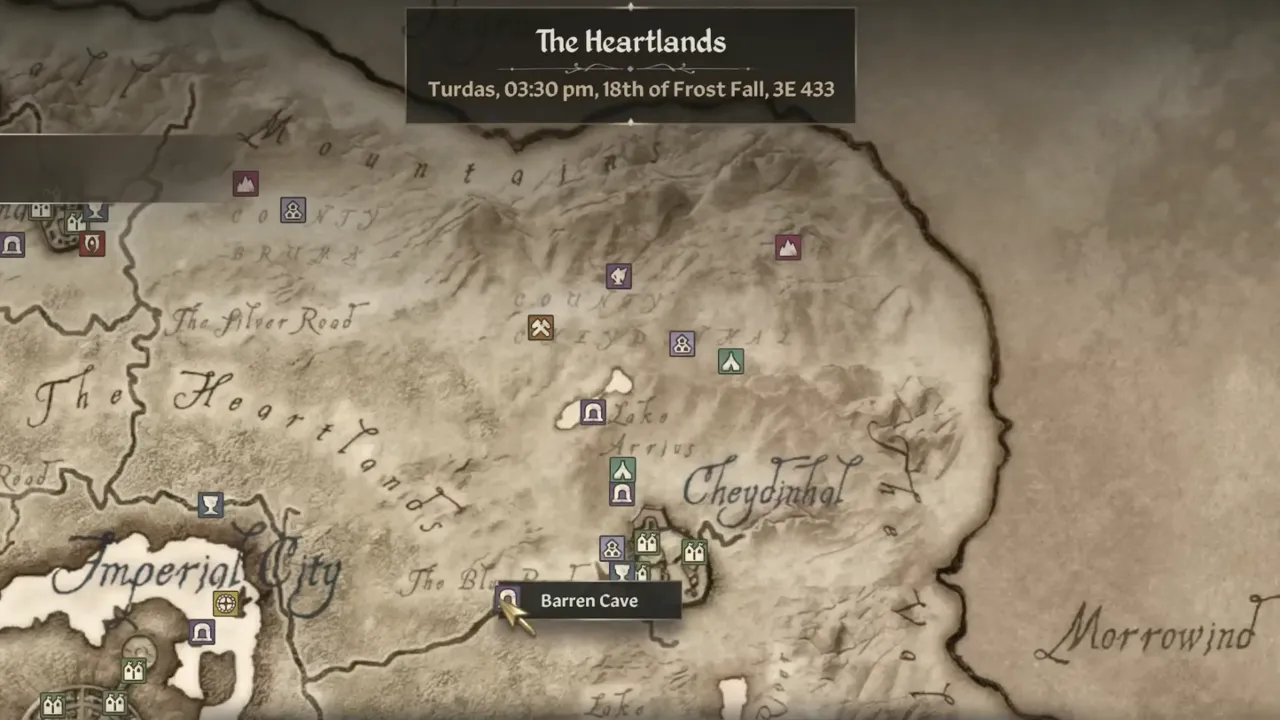 Oblivion Remastered Vampire Locations