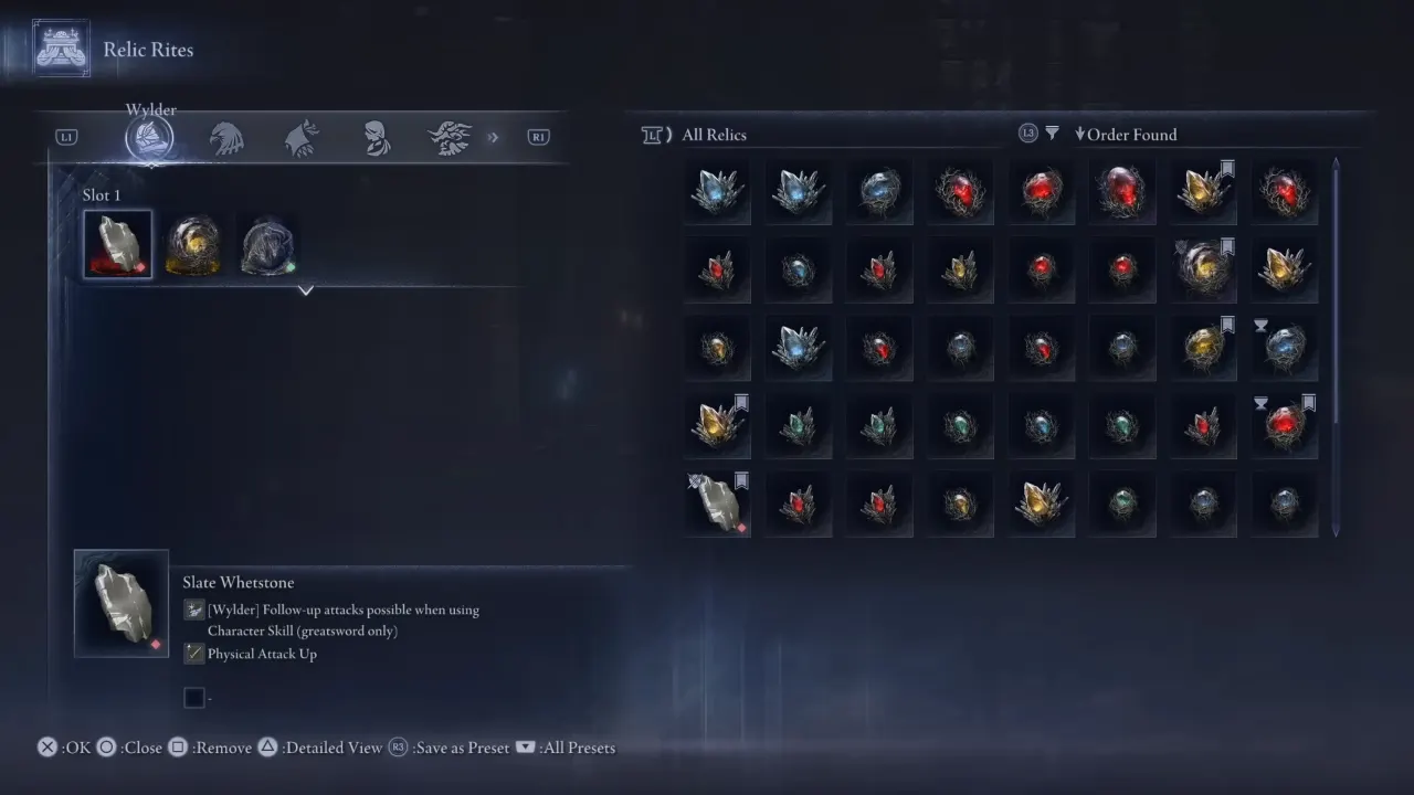 Best Elden Ring Nightreign Wylder Relics