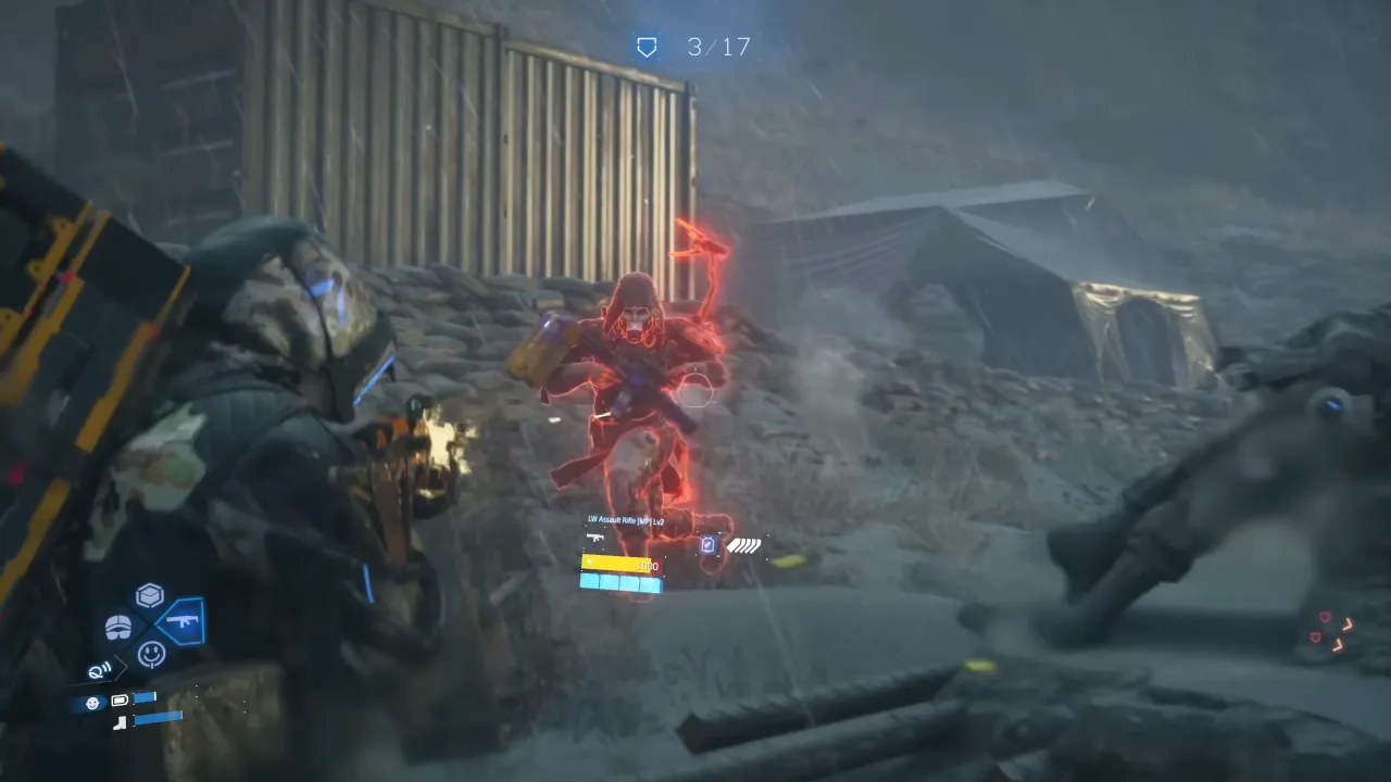 Death Stranding 2: On the Beach - screenshot from multiplayer gameplay
